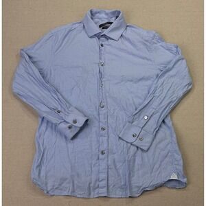 John Varvatos USA Slim Fit Dress Shirt Light Blue Mens 15.5 32/33 D718U4B
